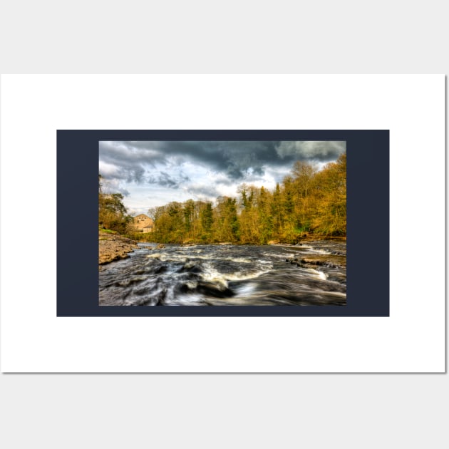 Aysgarth Falls Upper Falls Yorkshire Dales Wall Art by tommysphotos